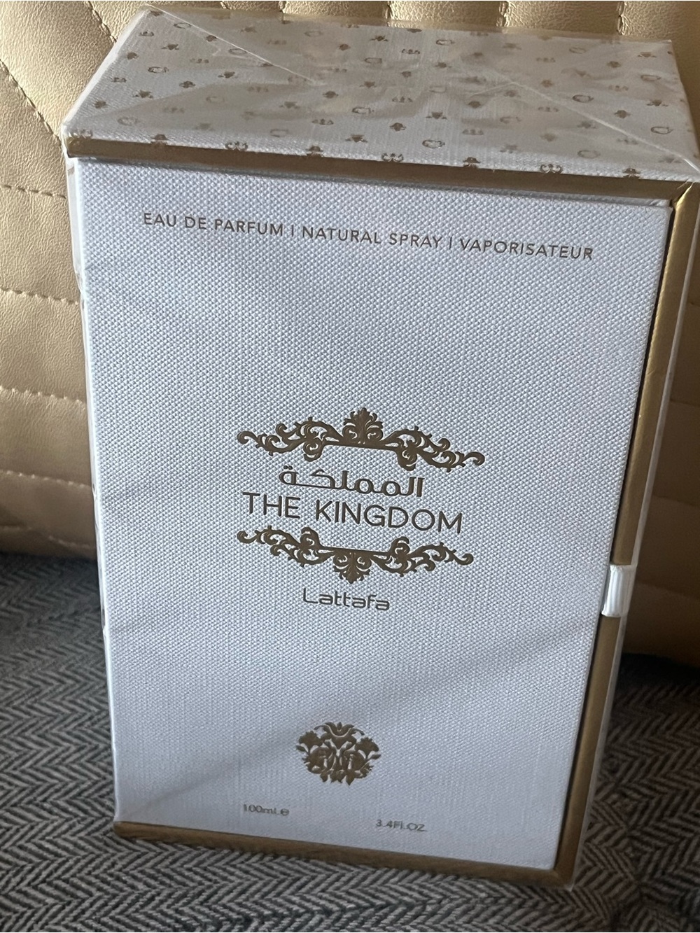 Lattafa The Kingdom Eau de Parfum Spray for Men 100 ml / 3.4 oz. Sealed